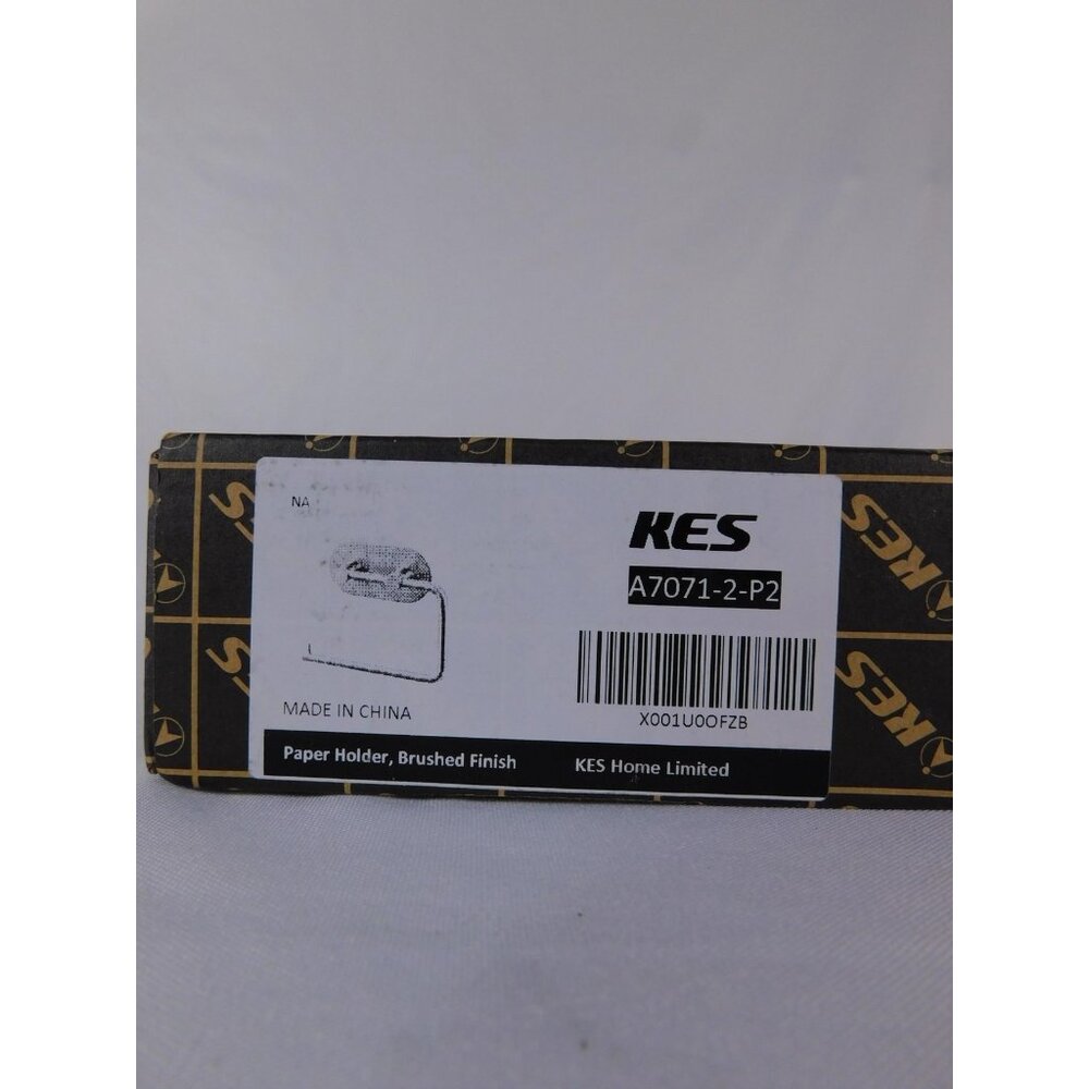 KES Stainless Steel Toilet Paper Holder Set Of 2 Brushed Silver Wall Mount New